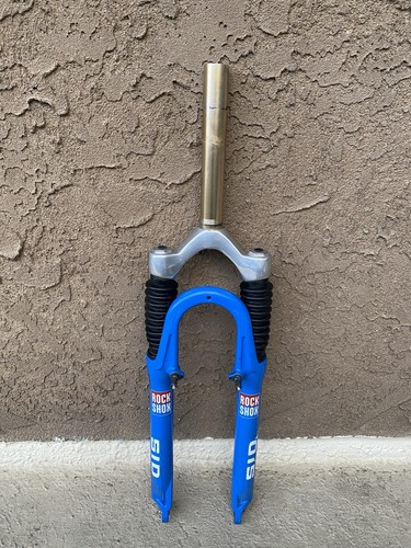Blue rock shox reba 100mm - rock, sl