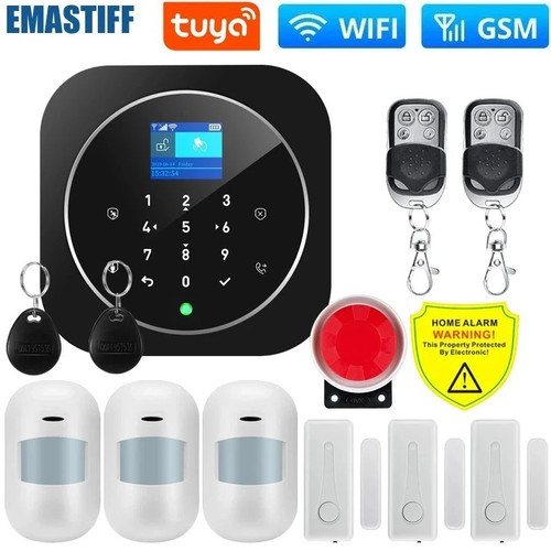 New tuya wifi w9b alarm - new,