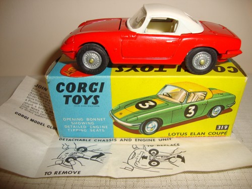 Corgi toys 319 lotus elan - corgi,