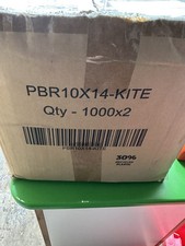 Kite Plain Grip Seal Bags 14x10” 1600 Bags