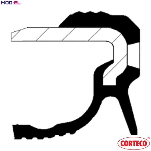 Shaft seal crankshaft 49113647 - seal,