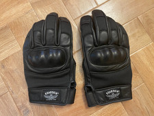 Roadskin Easyrider CE Approved Leather Motorcycle Gloves, size large