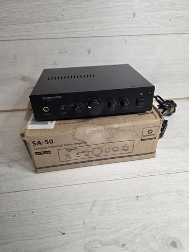 Monacor compact stereo - monacor,