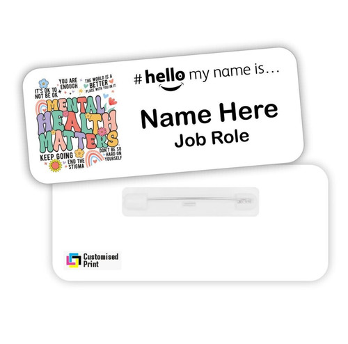 Hello name badge - name, is