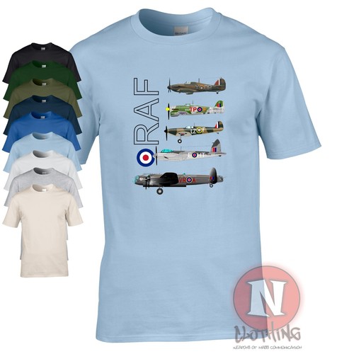 Raf ww2 aircraft - aircraft, t-shirt