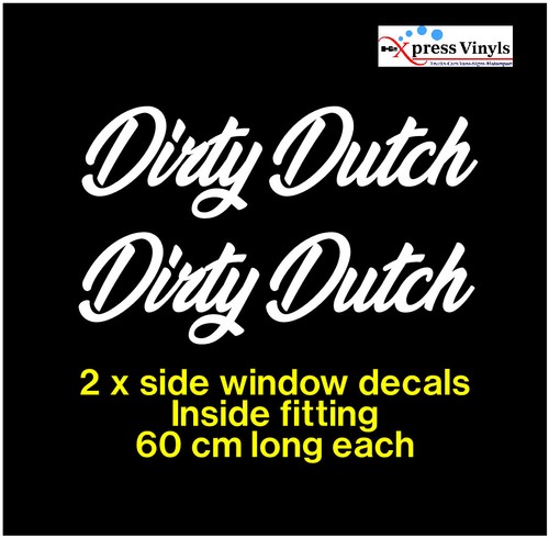 Dirty dutch truck window - dirty,