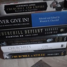 Winston Churchill  6 book bundle 