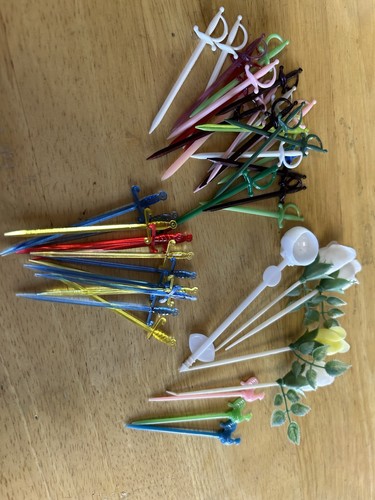 Selection vintage plastic - of,