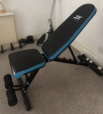 JX FITNESS Adjustable Weight Bench Home Training Gym Weight Lifting Sit Up Ab