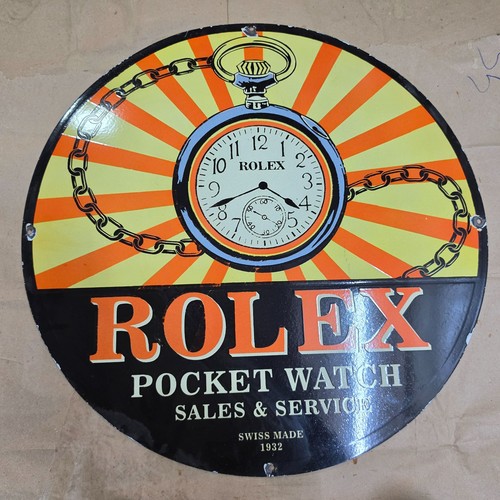 Rolex pocket watch porcelain - pocket,