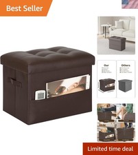 Storage Ottoman Foot Rest