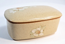 Denby Daybreak Butter Dish 15cm x 10cm Unmarked