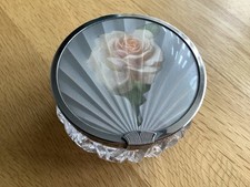 Vintage Crystal Cut Vanity Jar