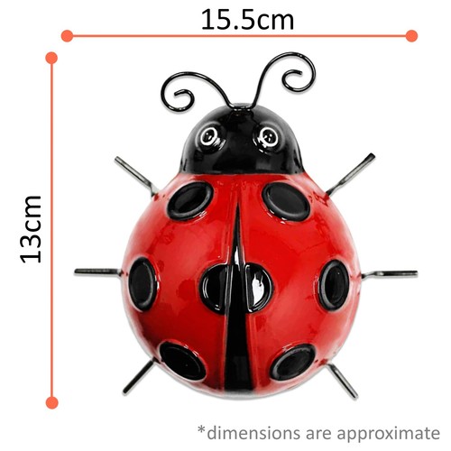 Ladybird garden wall - garden,