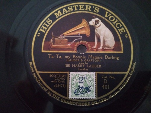 Harry lauder somebodys - lauder,