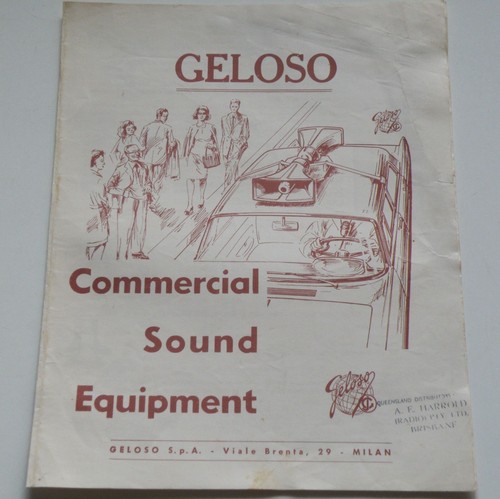 1960s 70s geloso - 1960s/70s,