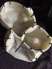 READY TO POST Fibreglass & Latex Mould Of A P /Ed As A Parrot Bottle Holder