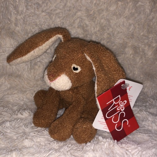 Russ berrie small brown bunny - russ,