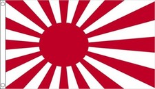 JAPAN RISING SUN FLAG 5' x 3' Japanese Navy Naval Flags Asia Asian