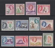 Southern Rhodesia 1953 set of