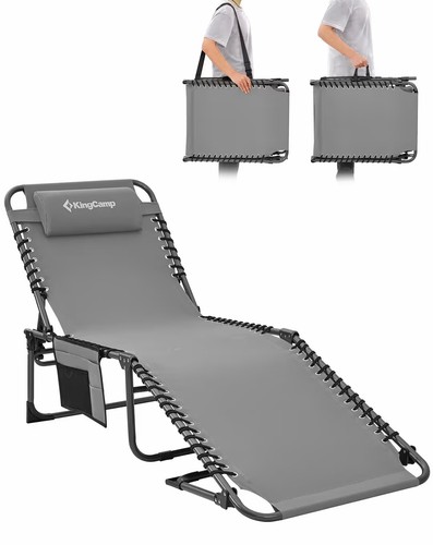 Kingcamp sun lounger with - kingcamp,