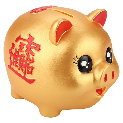 Pig bank full - pig,