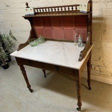 Antique washstand bathroom - antique,