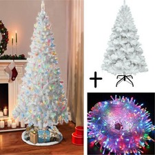 4/5/6/7FT White Christmas Tree