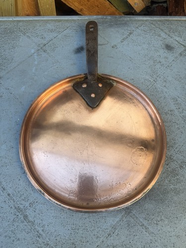 Antique french copper tin - antique,