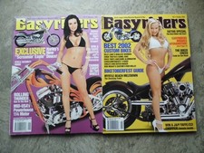 2 Easyriders Motorcycle Magazines  351 Sept  2002 &  352 Oct 2002