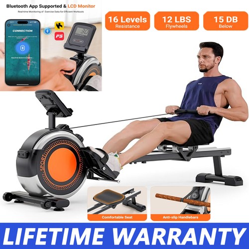 Magnetic rowing machine - magnetic, rower