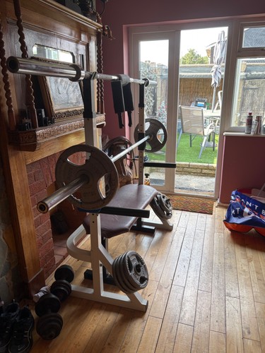 Olympic gym bundle bench squat - gym,