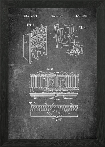 Retro jukebox framed - jukebox,