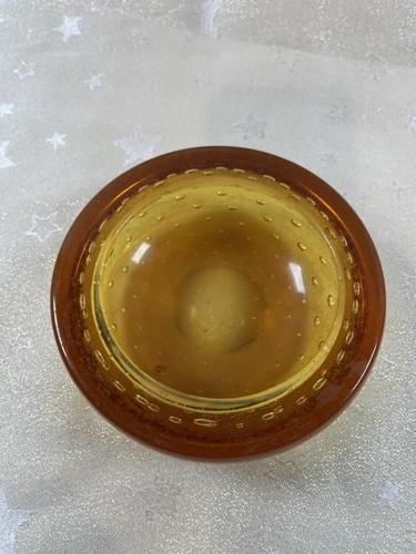 Whitefriars glass golden amber - whitefriars,
