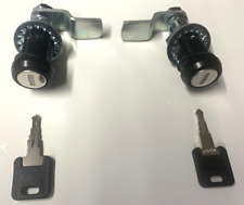 Pair of Compression Type Gas Locker Lock + Keys Elddis Swift Lunar Caravan GLL6P