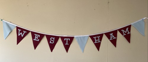 West ham football fabric - west,