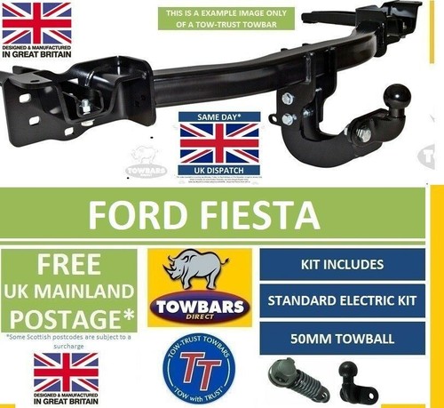 Towbar ford fiesta hatchback - towbar,