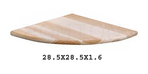 Natural wood corner - natural,
