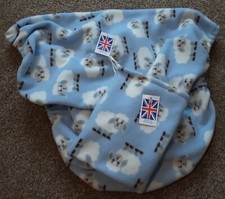 FLEECE SADDLE COVER AND