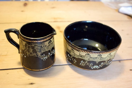Antique victorian jackfield - victorian,