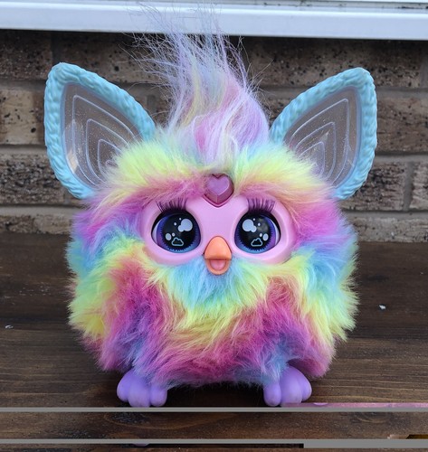 Furby rainbow tie dye - rainbow,
