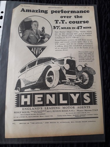Alvis henlys - alvis, &