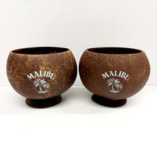 Malibu Coconut Shell Cups x2
