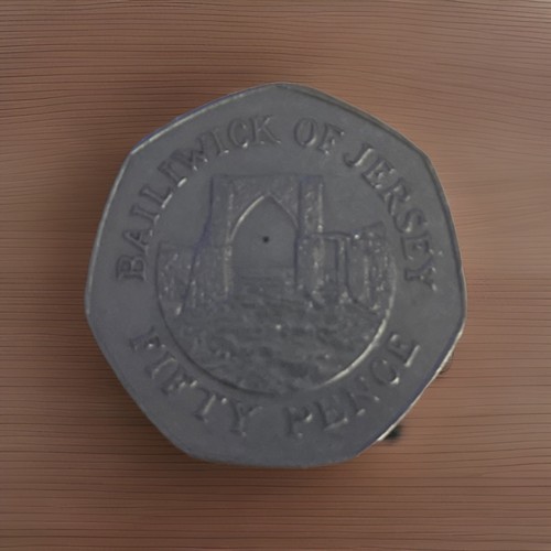 1988 jersey 50pence - jersey, coin