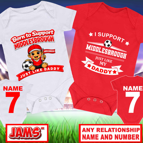 Personalised middlesbrough - personalised,