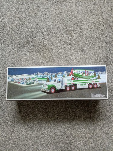 Hess toy truck and plane - hess,