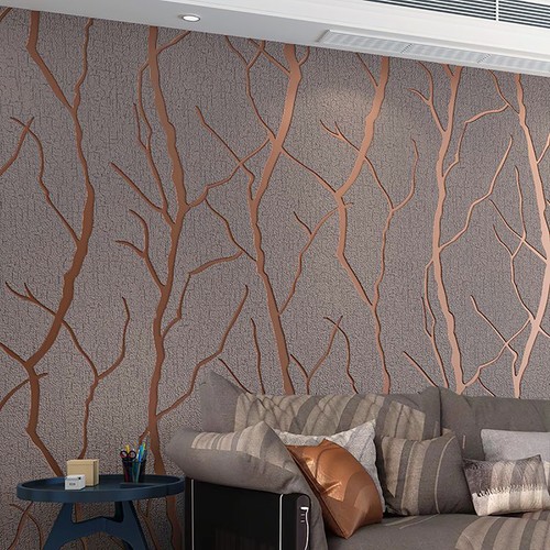 Damask tree branch wave - 3d,