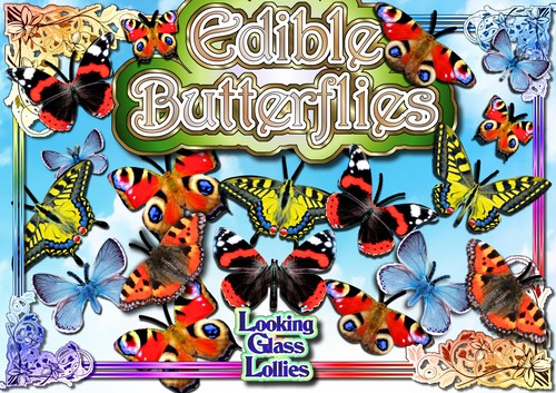 Edible butterflies british - edible,