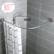 Shower Curtain Rail Adjustable