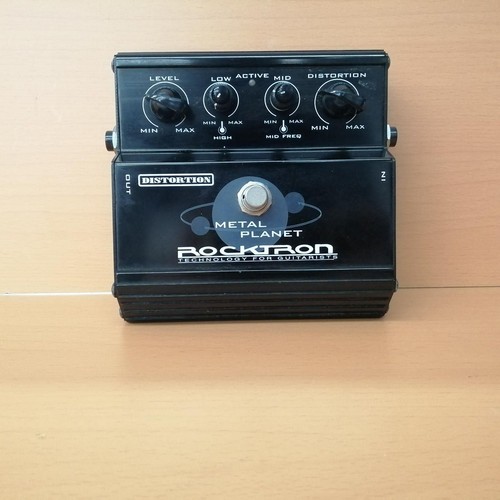 Rocktron effects pedal - rocktron, metal